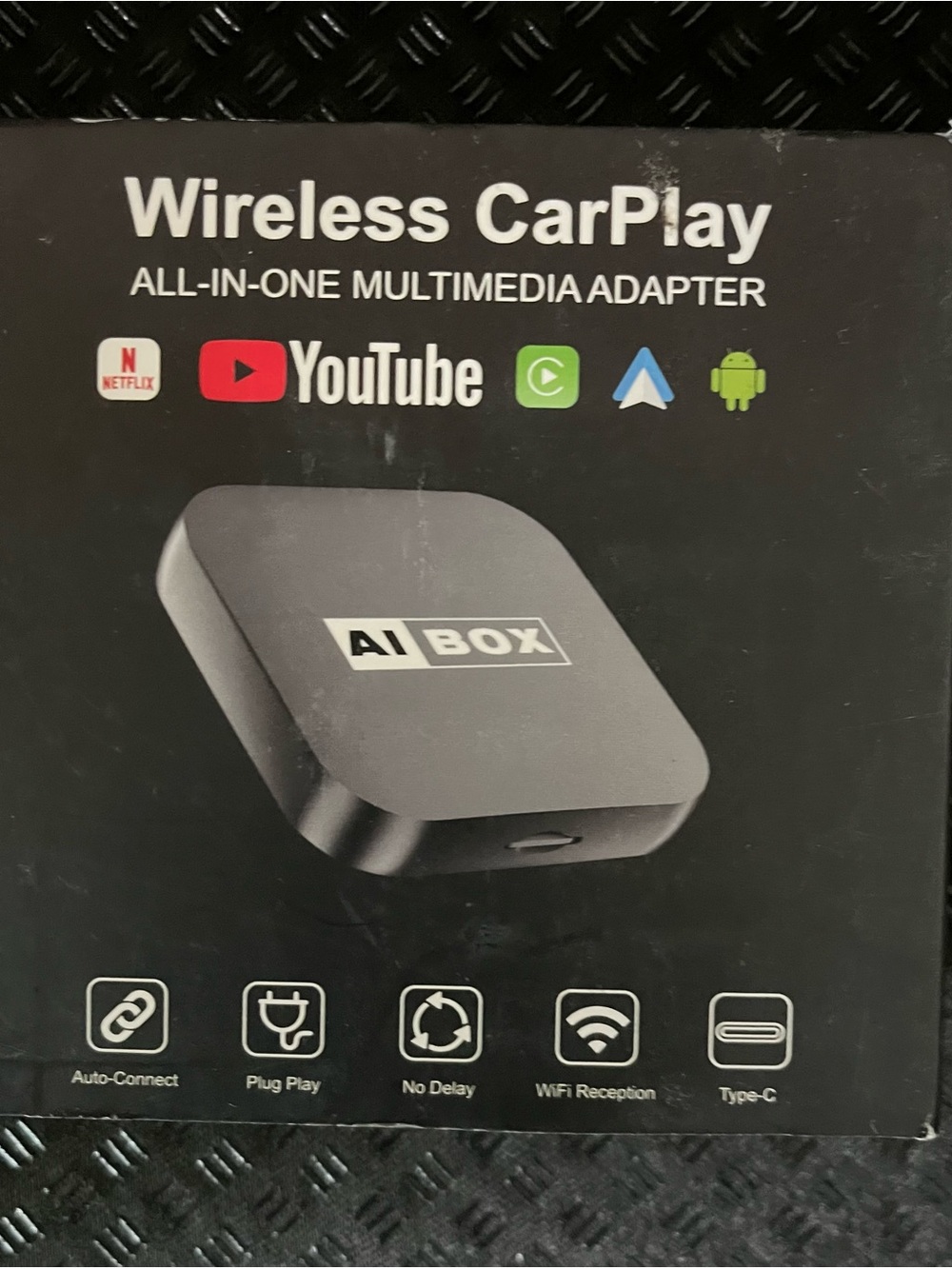 Wireless CarPlay Adapter - Black